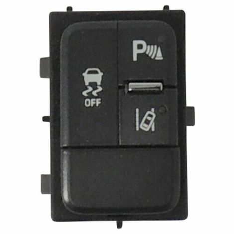 22827593 Traction Control Switch w/Lane Keeper Park Assist w/o Adjustable Pedals