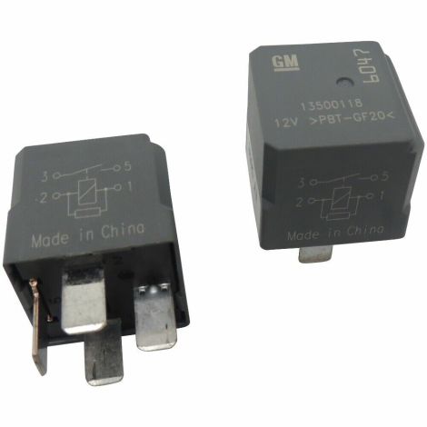 OEM GM 4-Pin Relays 2-Pack 13500118 6047 4-Terminal Multi-Use Relay 6047