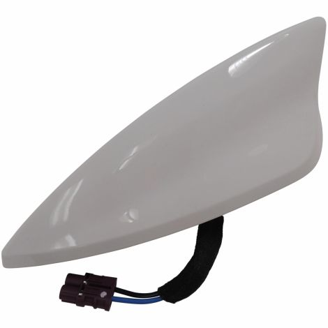 2016-17 Impala Antenna Assembly Shark Fin Style - 2 Wire Summit White 23346121