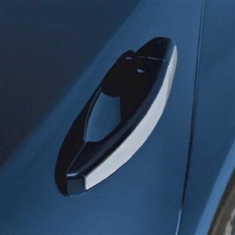 Door Handle & Cap 4 Pc Set Imperial Blue w/Chrome 2011-15 Chevy Cruze 20919354