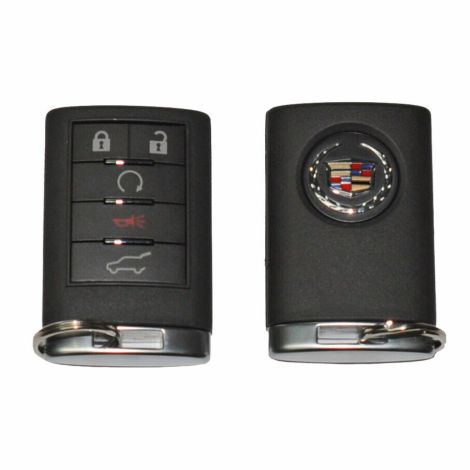 Key Fob Remotes Set of 2 2010-14 European Cadillac CTS Wagon 20818599 20818600