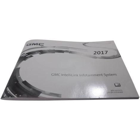 23454214 Infotainment System Manual Display & Radio Info 2017 GMC Intellilink