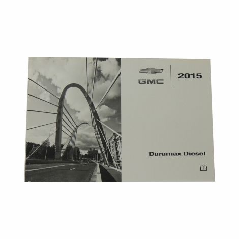 2015 Chevrolet Silverado GMC Sierra Duramax Diesel Supplemental Manual 23458253