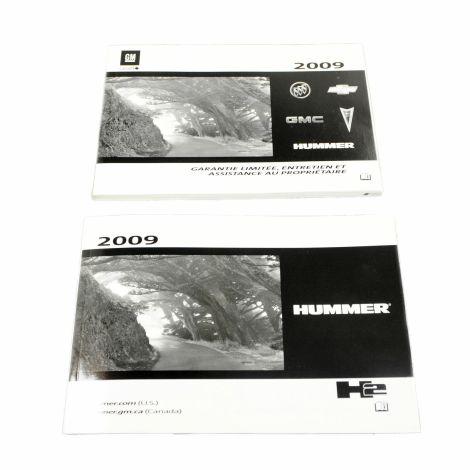 2009 Hummer H2 Canadian Owner's Manual 15952372
