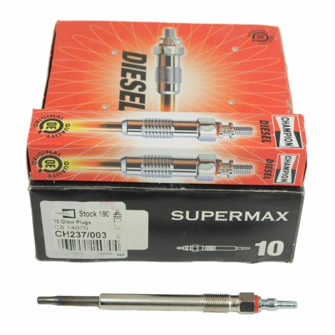 CH237 190 Champion Boxed Diesel Glow Plug 10 Pack Ford Super Duty