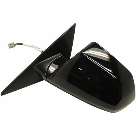 25975528 Side View Mirror LH Left Black Painted 2011-15 Cadillac CTS Coupe