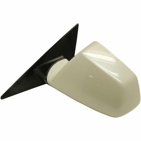 25975528 Side View Mirror LH Left White Diamond 2011-15 Cadillac CTS Coupe