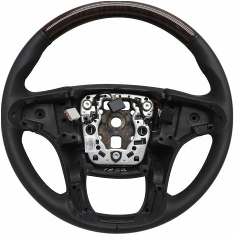 22846344 Steering Wheel Base Black Leather w/Woodgrain 2012-13 Buick LaCrosse