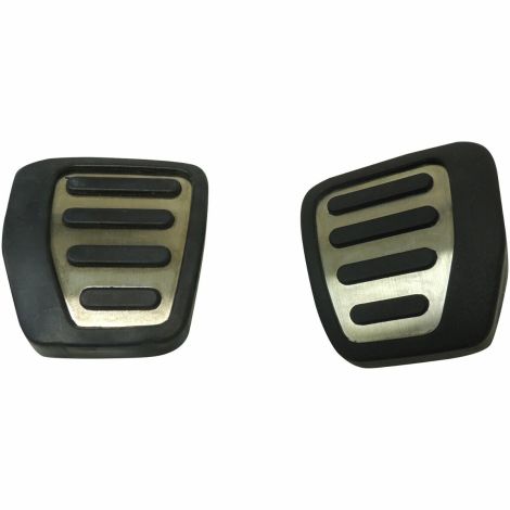 Brake & Clutch Alloy Pedal Covers 2 Pc Kit 2013-14 Cadillac ATS 22935044