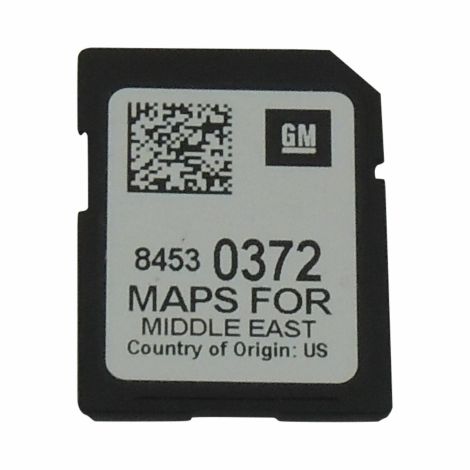 84364482 Navigation Data Maps SD Card Middle East MAM 2018-19 ATS CTS Terrain