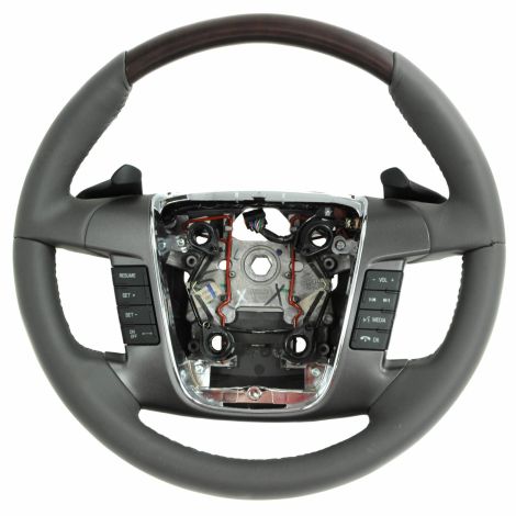 AG1Z-3600-EB Steering Wheel Gray Grey Leather 2010-12 Ford Taurus