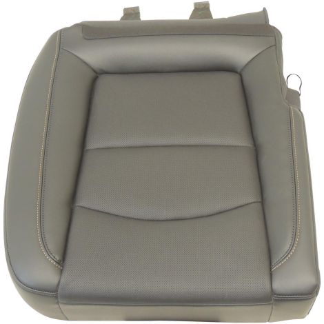 2018-19 Equinox Seat Bottom Cover & Cushion 40% Side RH Black Leather 84248787