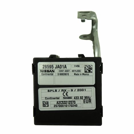 28595-JA01A Keyless Entry Control Assembly 433.92 Mhz fits 2009-13 Altima Europe