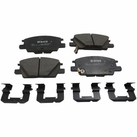 ACDelco 171-1167 GM OEM Front Disc Brake Pad Kit with Brake Pads and Clips