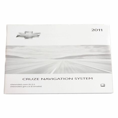 20959597 Navigation System Owner's Manual Book 2011 Chevy Cruze