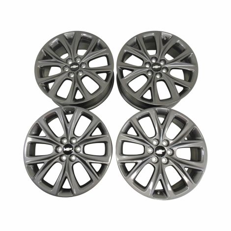 2018-21 Traverse 19-21 Blazer GM Accessory Wheel Set of 4 Midnight Gray Metallic