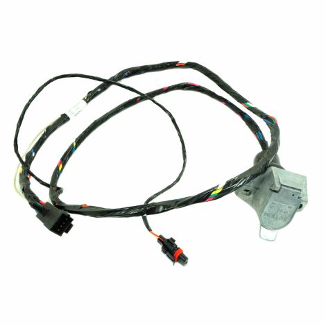 7-Round Pin Trailer Harness and Plug 2003-09 MD Trucks New OEM GM 94667224